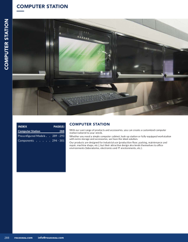 Computer station