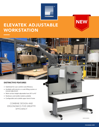 ElevaTek Adjustable Workstation